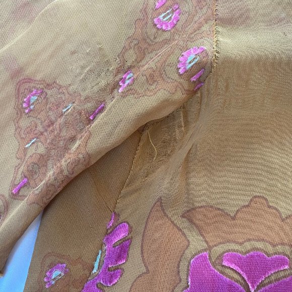 For Love and Lemons Barcelona Mini Dress Tunic szM*NEEDS REPAIR* - Picture 8 of 10